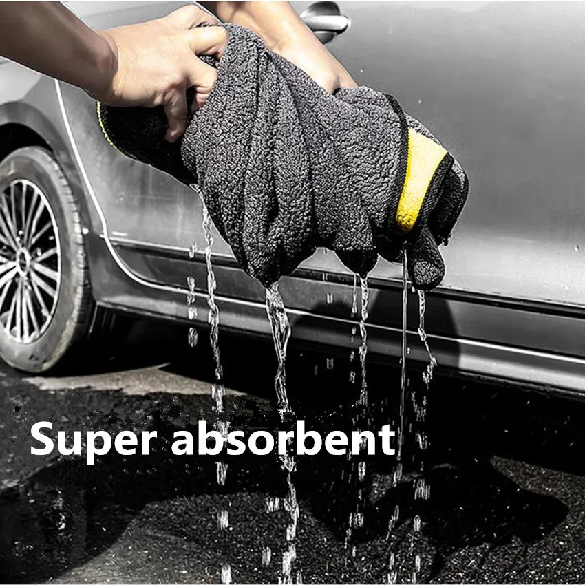 

60x160CM Car Wash Cleaning Microfiber Towel for volkswagen renault twingo ford galaxy volkswagen passat b8 volvo xc40