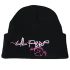 Вязаная Шапка Love Lil Peep Beanie с вышивкой для женщин и мужчин, вязаная шапка Skullies, теплая зимняя Лыжная шапка унисекс в стиле хип-хоп, грустные девушки, лицевые Чепчики