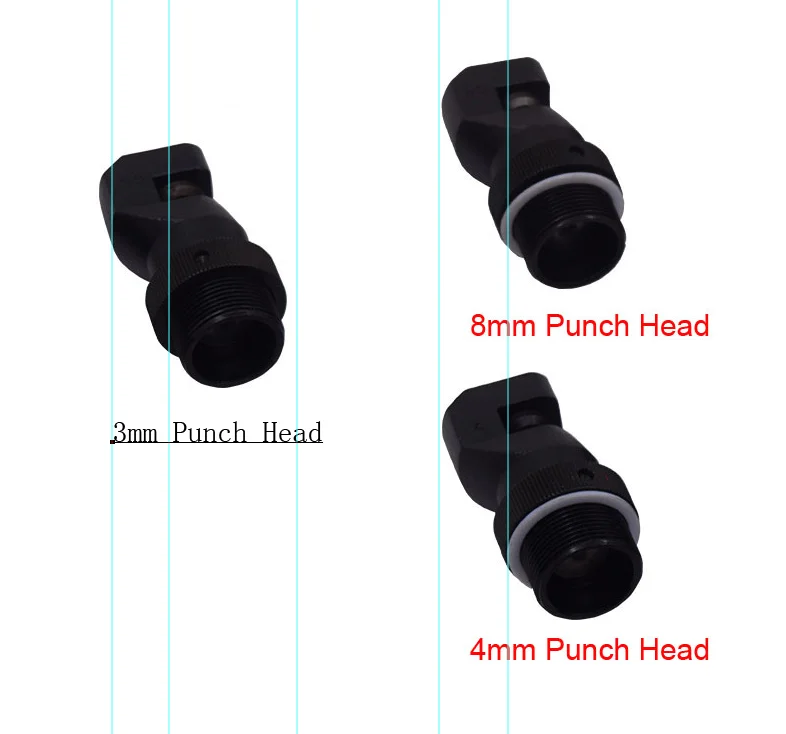 Промышленный пневматический дырокол фланцевый инструмент 4 мм 5 6 8 для отверстий