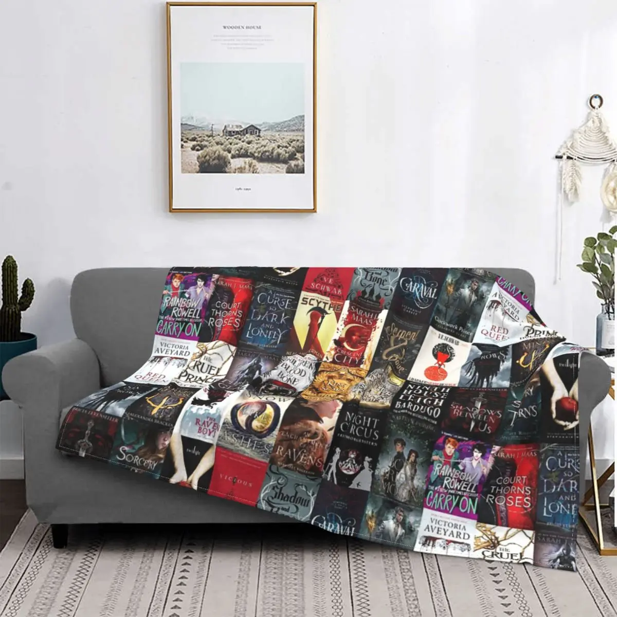 

Manta de libros de Fantasy para взрослые молодые, colcha a cuadros, toalla de playa, colcha de verano