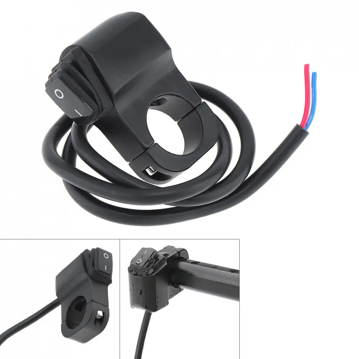 Водонепроницаемый универсальный переключатель для мотоциклетной фары 12 В 7/8