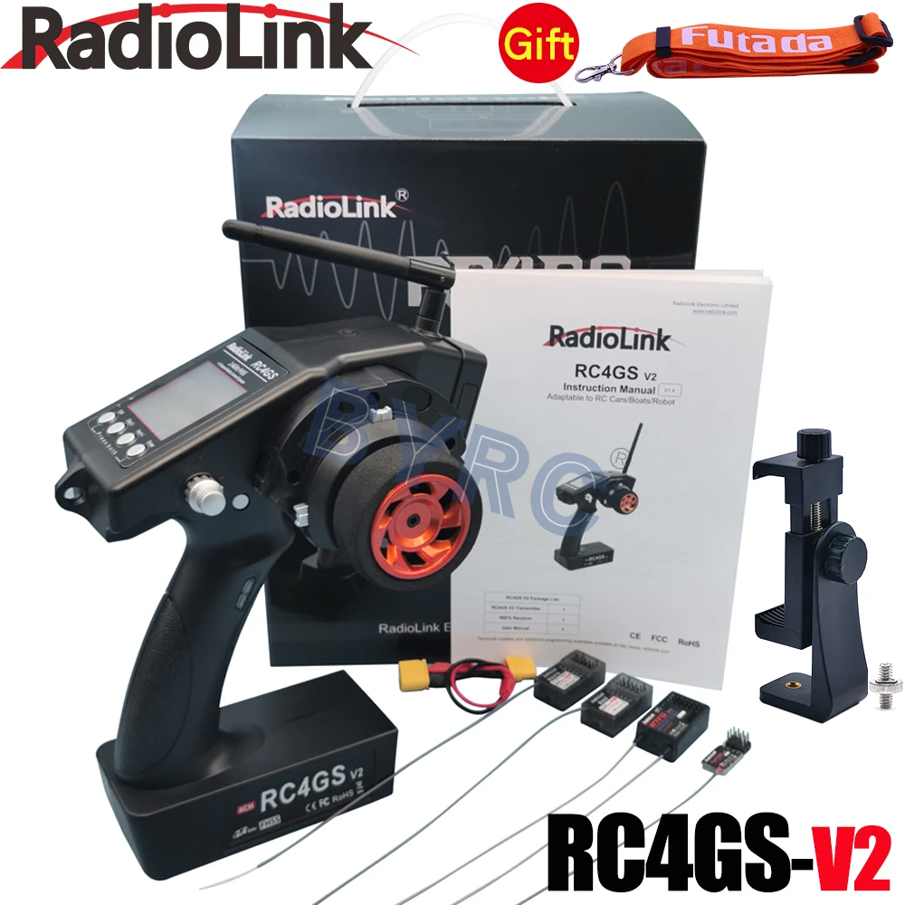 Новый Радиолинк RC4GS V2 2 4G 4CH 400M дистанционный пульт дистанционного управления