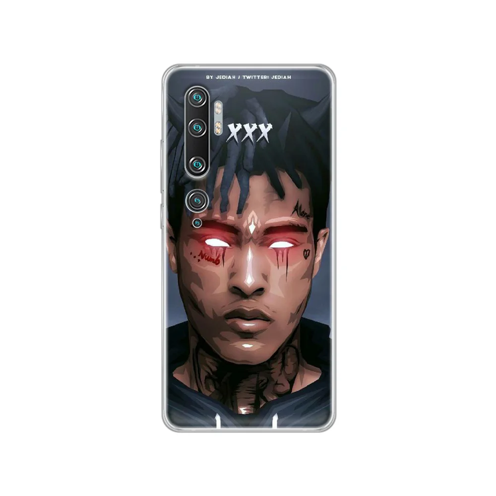 Apper XXXTentacion чехол для телефона Корпус XIAOMI MI 3 4 5 5X 8 9 10 se max pro a2 9T note lite Прозрачный