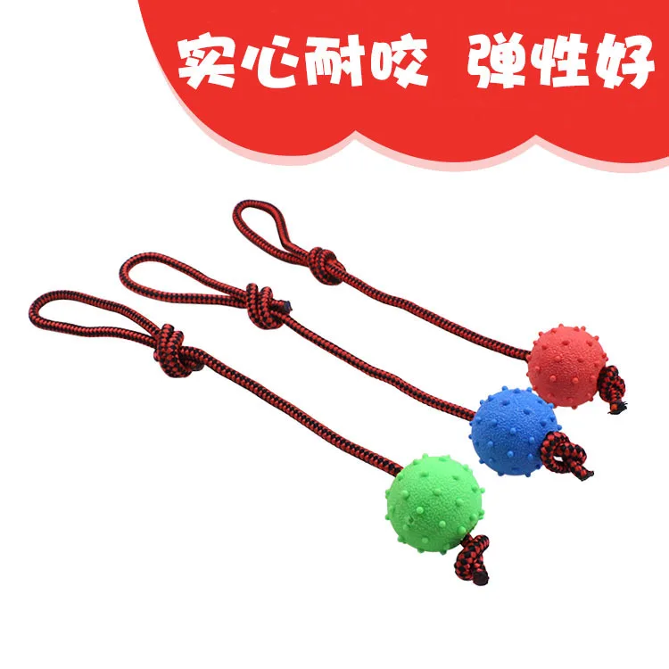 2019 New Arrival Top Fashion Pet Lacing Thorn Ball Dog Bite Grinding Resistance Educational Interactive Toys Supplies Wholesale | Дом и сад