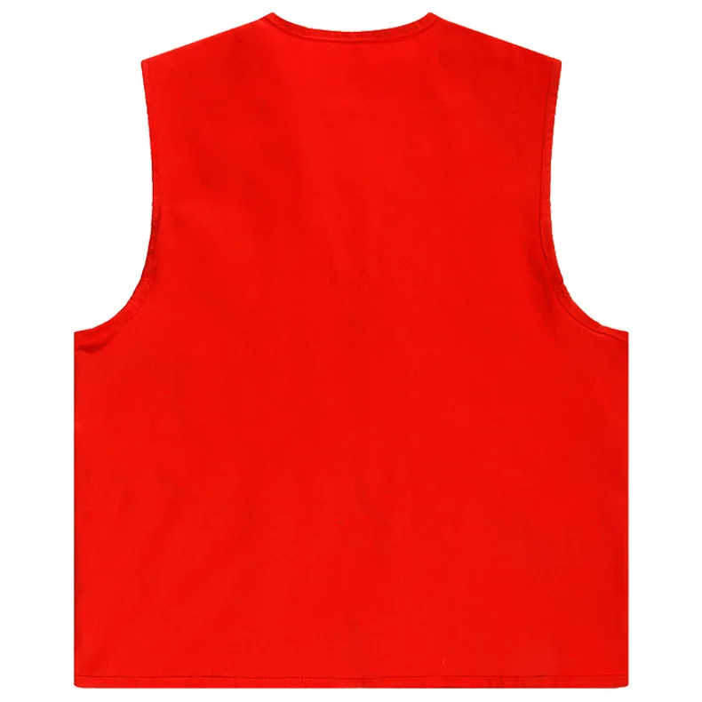 Жилет без рукавов для мужчин повседневный жилет цвета хаки размера плюс 3xl