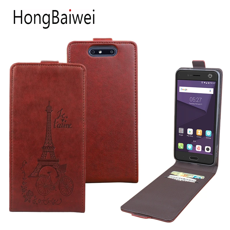Кожаный чехол для телефона ZTE Blade V8 бумажник V967S A520 A510 A610 Z9 Max Z9|Бамперы| |