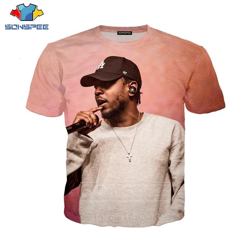 Kendrick Lamar футболка Летняя мужская и женская модная Толстовка 3D принт Рэппер