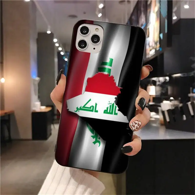 Iraq Flag Phone Case For iphone 12 11 Pro Max Mini XS 8 7 6 6S Plus X 5S SE 2020 XR cover | Mobile Cases &amp Covers