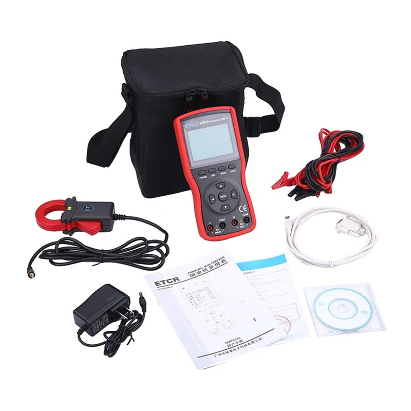 Мультиметр ETCR 4800 для насосной единицы значение сопротивления торможения