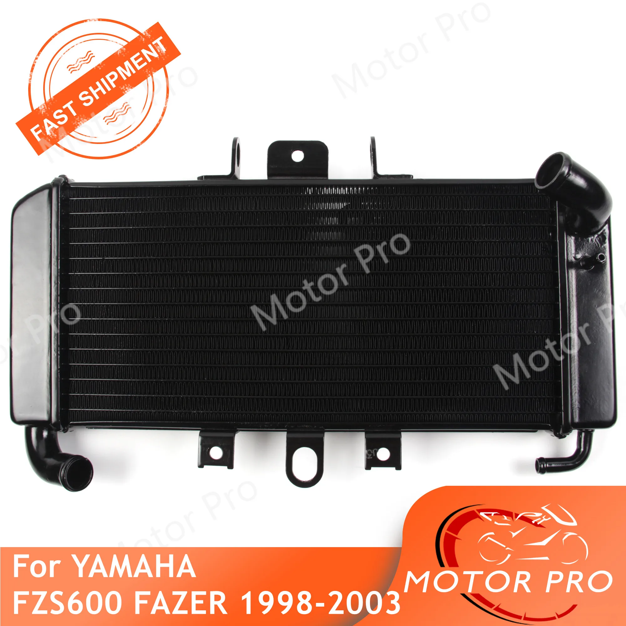 Радиатор для Yamaha FZS 600 Fazer 1998-2003 кулер охлаждения мотоцикла Сменные аксессуары FZS600