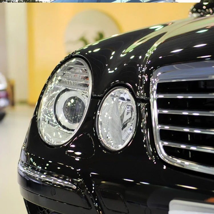 Для 2004 2005 2006 2007 2008 2009 Benz W211 E240 E200 E280 E300 фар shell прозрачный абажур лампы фары защитное стекло