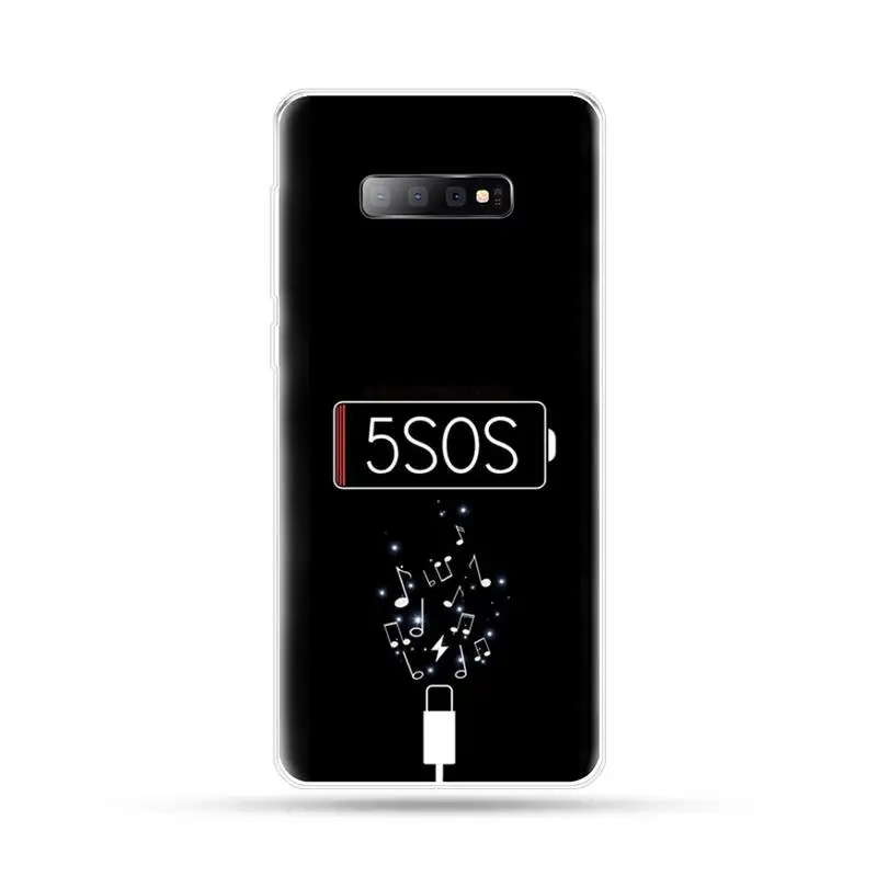 

Fashion singer Rock star cool 5Sos band Phone Case For Samsung Galaxy S5 S6 S7 S8 S9 S10 S10e S20 edge plus lite