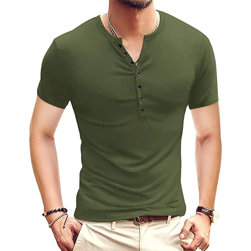 

2021 Summer New Men's Short-Sleeved T-shirt Men's T-shirt