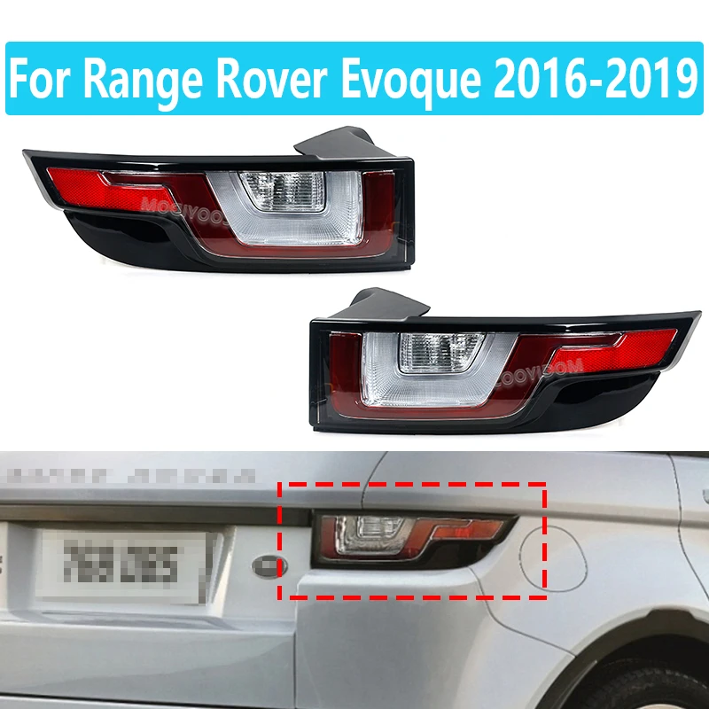 LED Brake Light Tail Stop Lamp Taillights Left Right Rear Tail Light For Range Rover Evoque 2016-2019 Rear Bumper Light Car