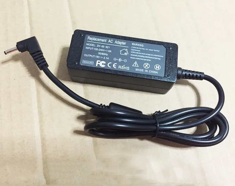 Качественный 40W 19V 2.1A Ноутбук AC адаптер питания зарядное устройство для Samsung серии