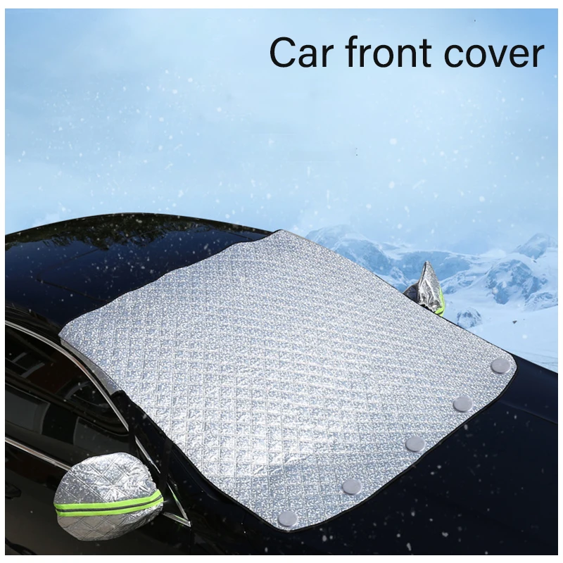 

Universal Windshield Sunshade, Aluminum Foil and Cotton Thickened Sunscreen Heat Shield Sunshade, Car Protective Accessories