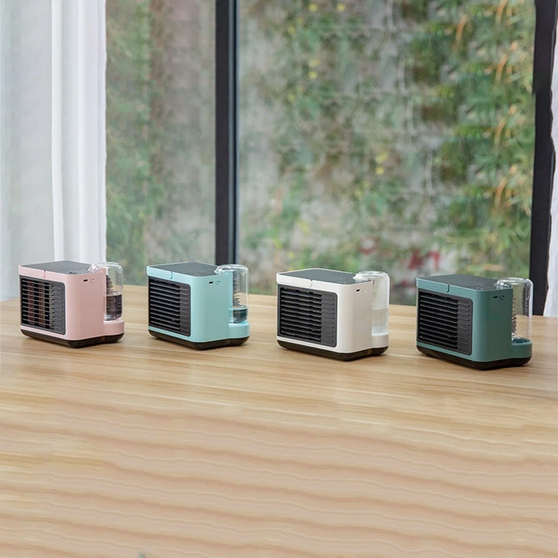 

Negative Ion Air Conditioning Fan Water Cooling Fan USB Charging Desktop Dortable Purification Fan