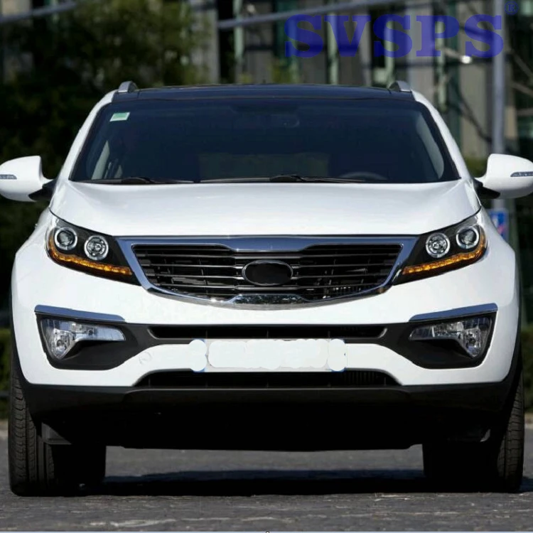 Высококачественная автостайлинг левая/правая фара с DRL H7 ксеноновая лампа для KIA