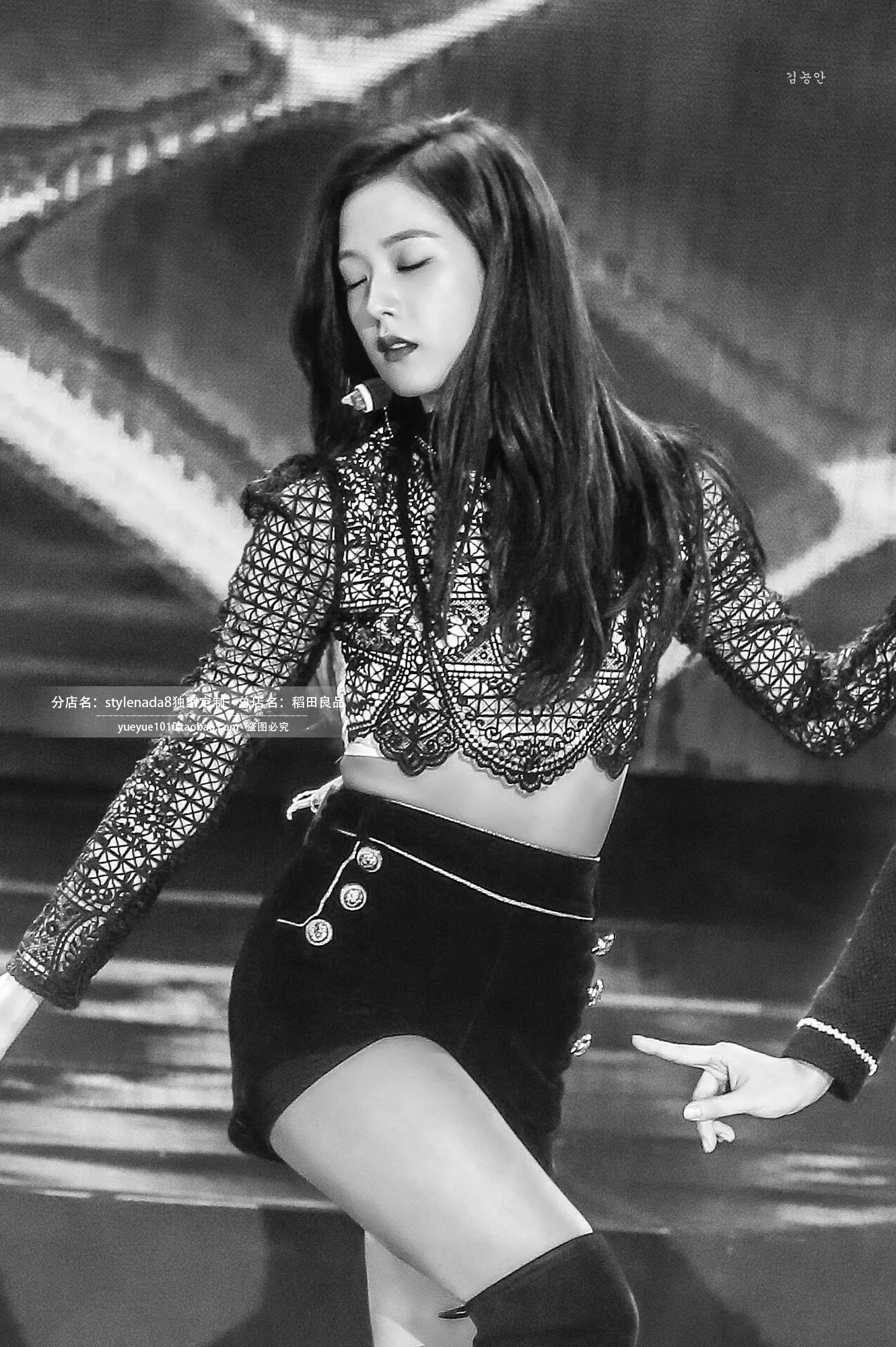 Kpop черные розовые jisoo же летние женские сексуальные кружевные рубашки с длинными рукавами женские свободные топы Корейская Повседневная однотонная Цветочная просвечивающаяся блузка