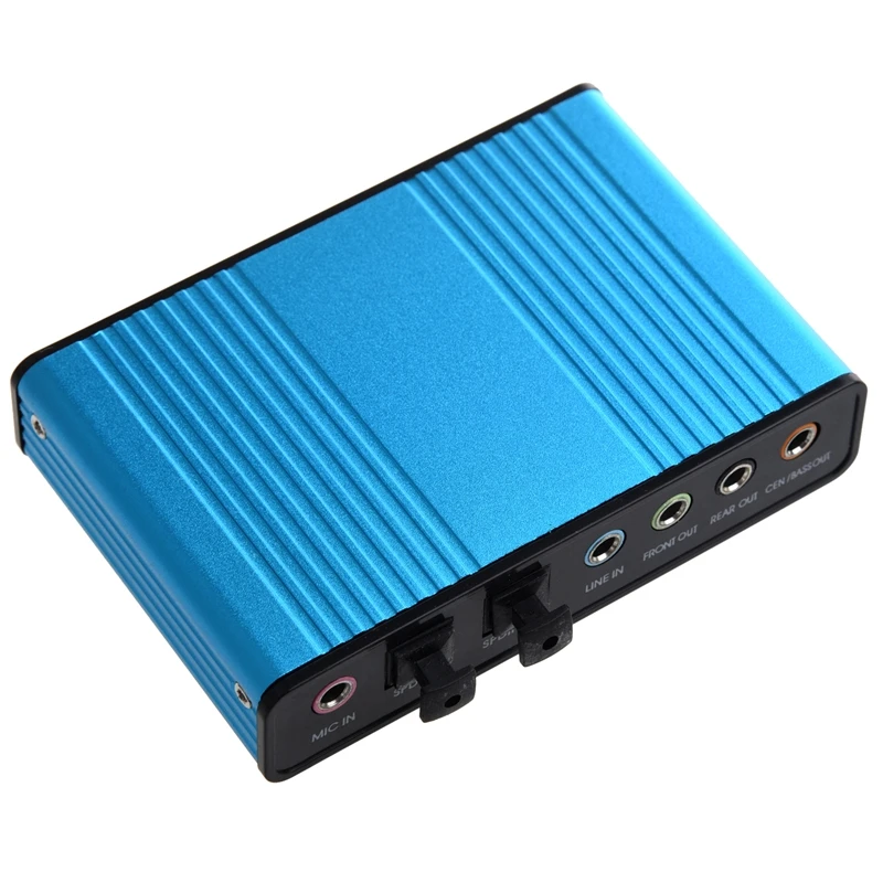 USB 6 Каналов 5 1 внешняя звуковая карта SPDIF | Электроника