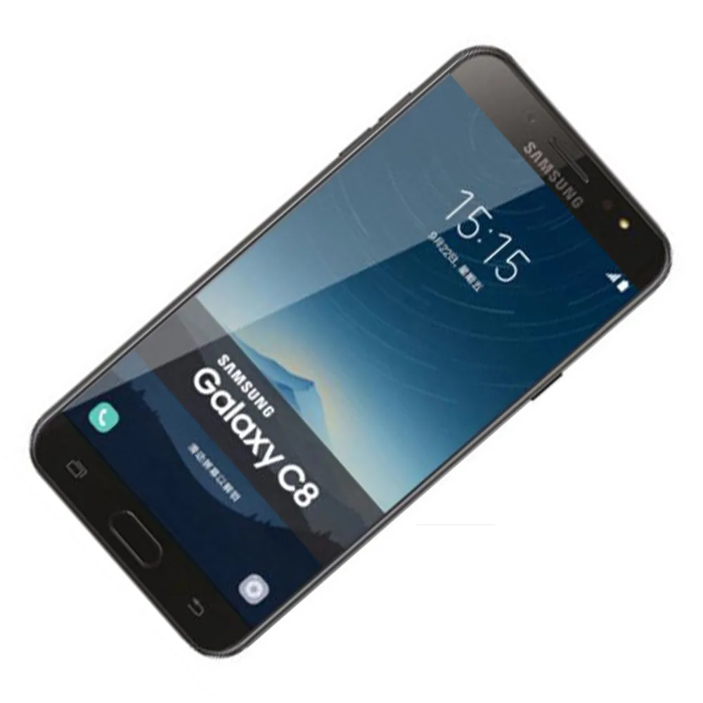 Оригинальный разблокированный Samsung Galaxy C8 C7100 64 Гб ПЗУ GSM LTE Android мобильный телефон