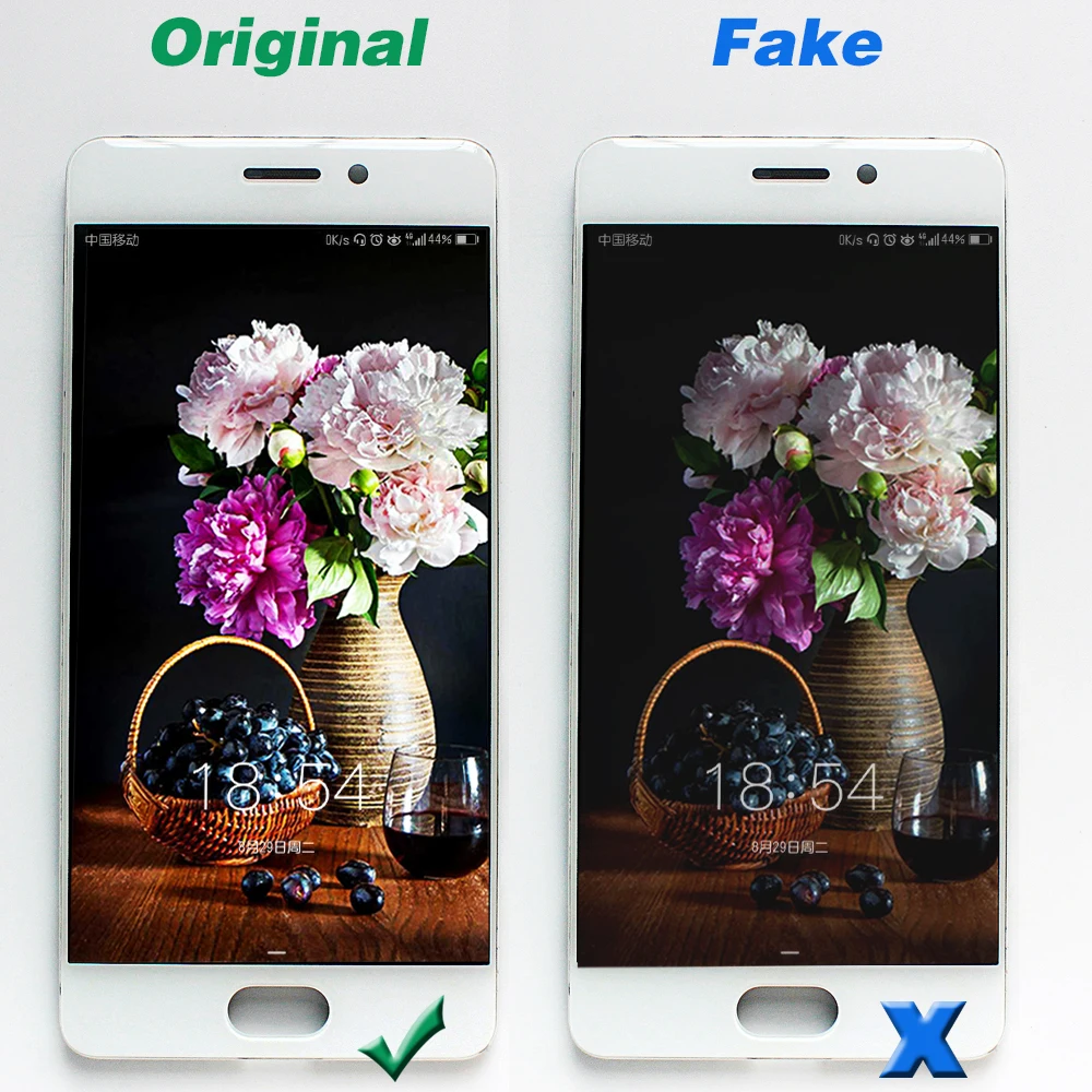 ЖК дисплей AMOLED Fansu для Meizu Pro 7 сенсорный экран 5 2 дюйма дигитайзер в сборе 1920*1080