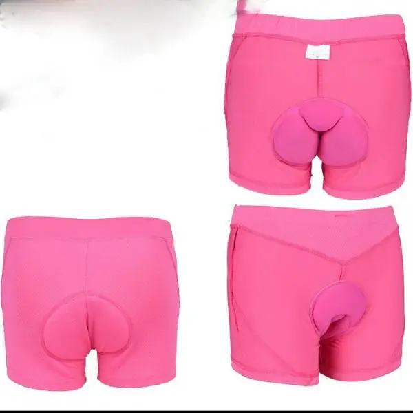 Дышащие женские шорты для езды на велосипеде 3D силикагель мягкие нижнее белье MTB