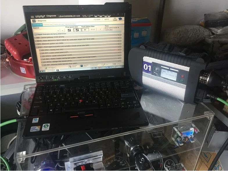 Диагностический инструмент для ноутбука X200T,12 GB, MB Star C4, SD, поддержка HHTwin, 360 в