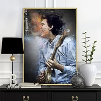 american composer michael bloomfield poster pop superstar wall art picture psychedelia blus rock fans collect home decor gift
