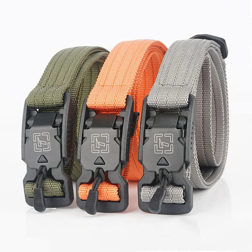 Новое поступление дизайнерский нейлоновый ремень с магнитной пряжкой ремни в