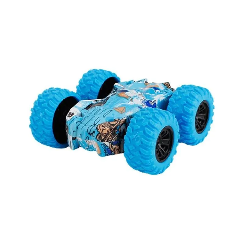 

Toys For Boys Inertial Double-sided Car Baby Fall-resistant Toy Camouflage Stunt Sliding Car Off-road Car Tipping Model
