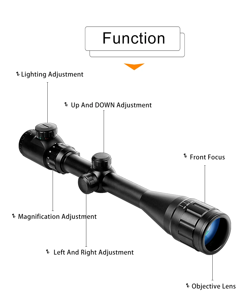B BESTSIGHT 4-16X40 AOE оптика Riflescope красный и зеленый свет прицел снайперской винтовки снаряжение для охоты прицелы страйкбол винтовка