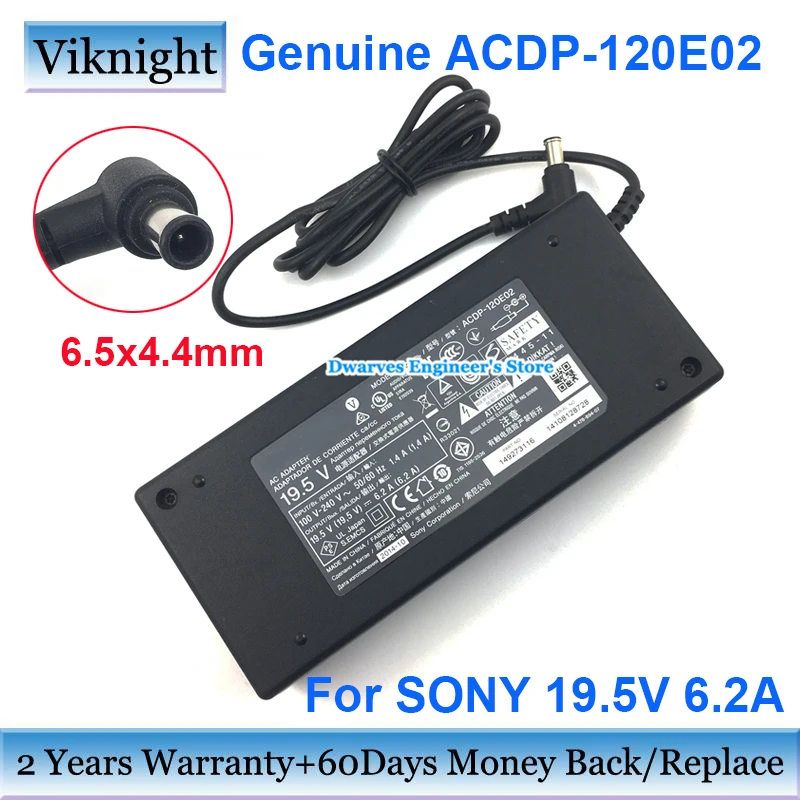 Оригинальный адаптер переменного тока для ЖК-монитора 19 5 в 121 а Вт SONY VPCW119XJ ACDP120NO1 |
