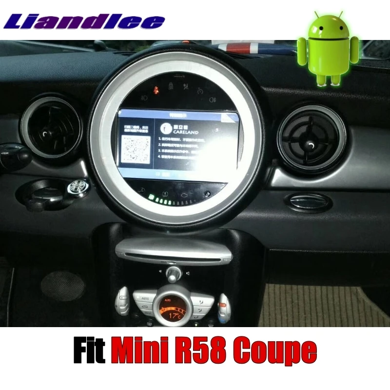 Для Mini Coupe R58 2012 ~ 2017 Liandlee Android без DVD плеера Автомобильный мультимедийный навигатор