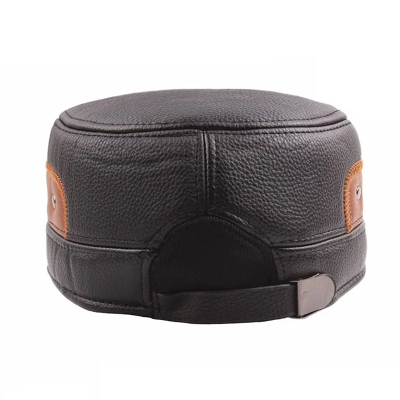 Зимние теплые наушники SILOQIN для среднего возраста военные шапки Качественная