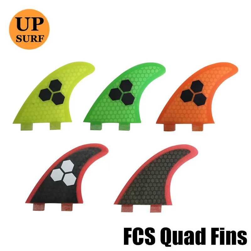 FCS плавники для серфинга серфборда Quad G5 + K2.1 Стекловолоконные соты fin upsurf|fcs surf fins|fcs