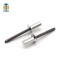 20pcs m46 23 mm aluminum steel countersunk head closed type mandrel blind rivet nail pop rivets for furniture car aircraft