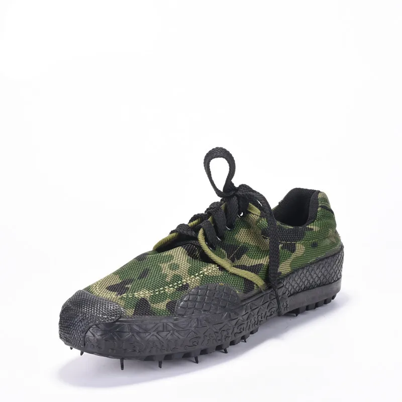 

PLA Training Combat Shoes Camouflage Canvas Shoes Men Military Boots Jungle Army Combat Boots Wear Resistant Work Shoes Men