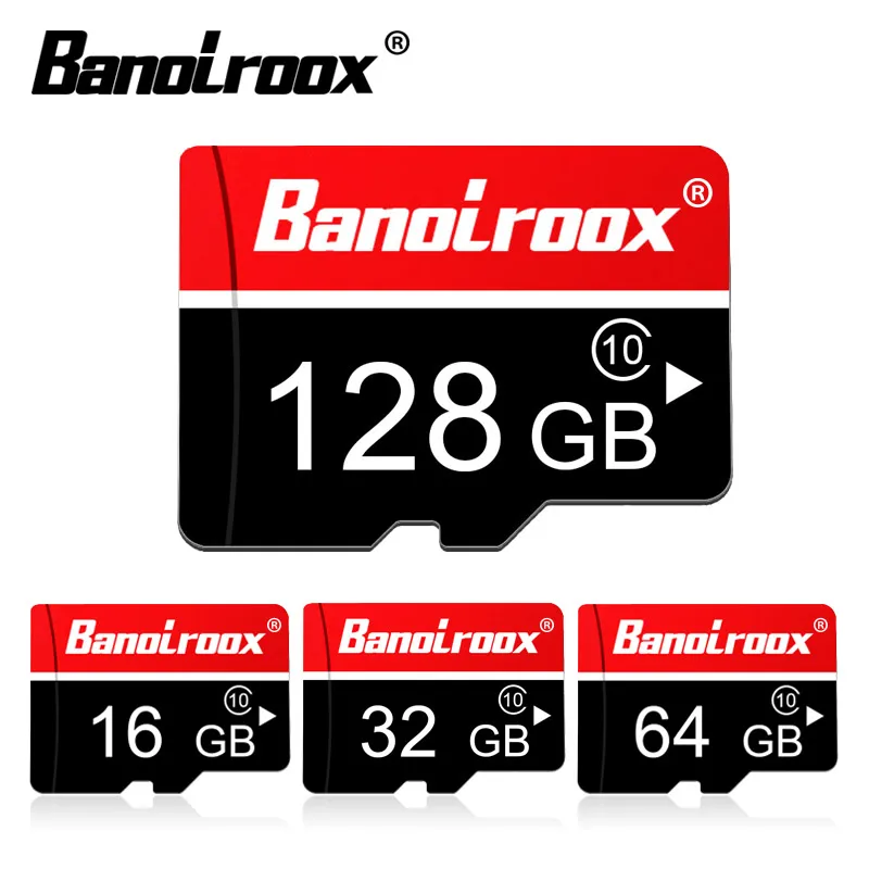 Banolroox Micro SD карта C10 16 ГБ 32 64 Гб 128 256 Tarjeta 8G флэш памяти для смартфона TF + Бесплатный
