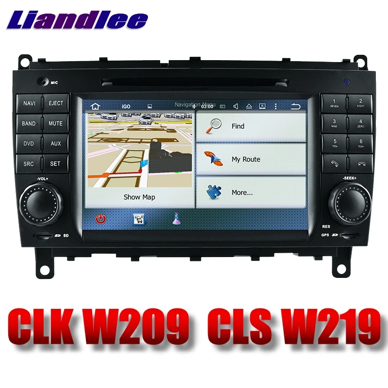 Liandlee автомобильный мультимедийный плеер NAVI для Mercedes Benz SLK CLK W209 CLS 2004 ~ 2012 система