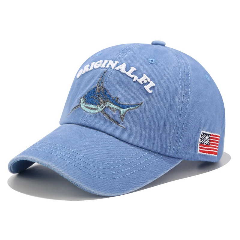 RoxCober Wholesale Washed Cotton Baseball Caps Men Retro Cap Embroidery Casquette Dad Hat For Women Gorras Planas Snapback Hats