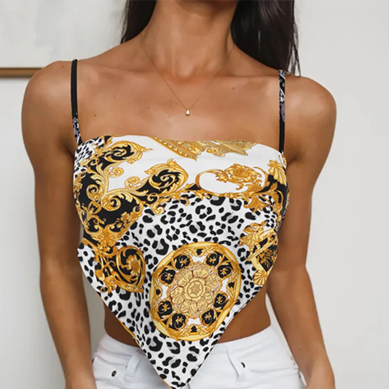 

Женские летние шорты топ с леопардовым принтом пикантные топы с открытой спиной и коротким рукавом, повседневный костюм Спагетти ремень од...