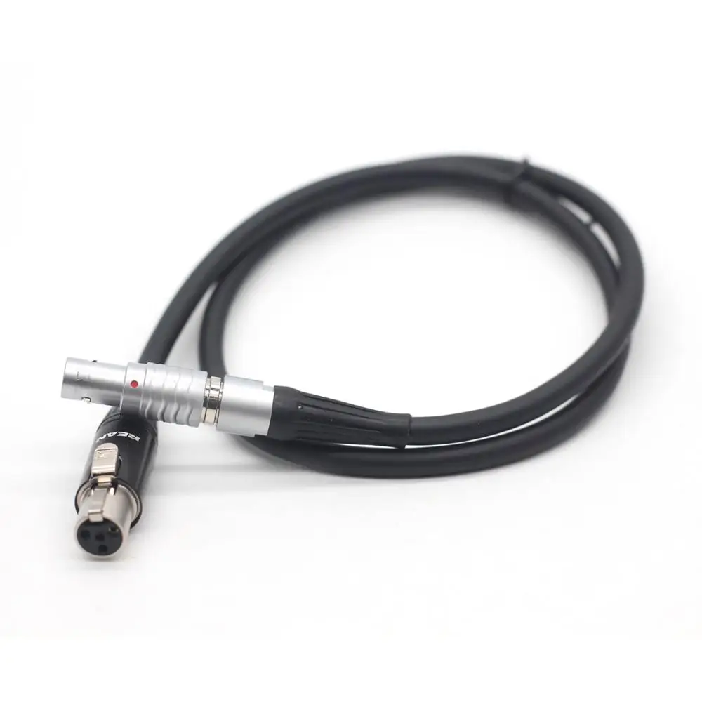 0b 2-контактный разъем для mini XLR 4-контактный TVlogic кабель питания монитора ARRI Camera