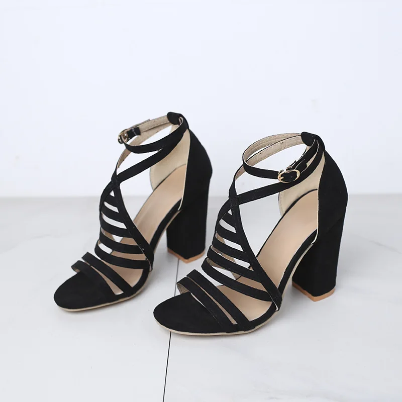 ZZPOHE Summer Shoes Women Pumps Ladies Comfortable High Heels Sandals Female Wedding Sexy Lady Plus Size 35-43 | Обувь