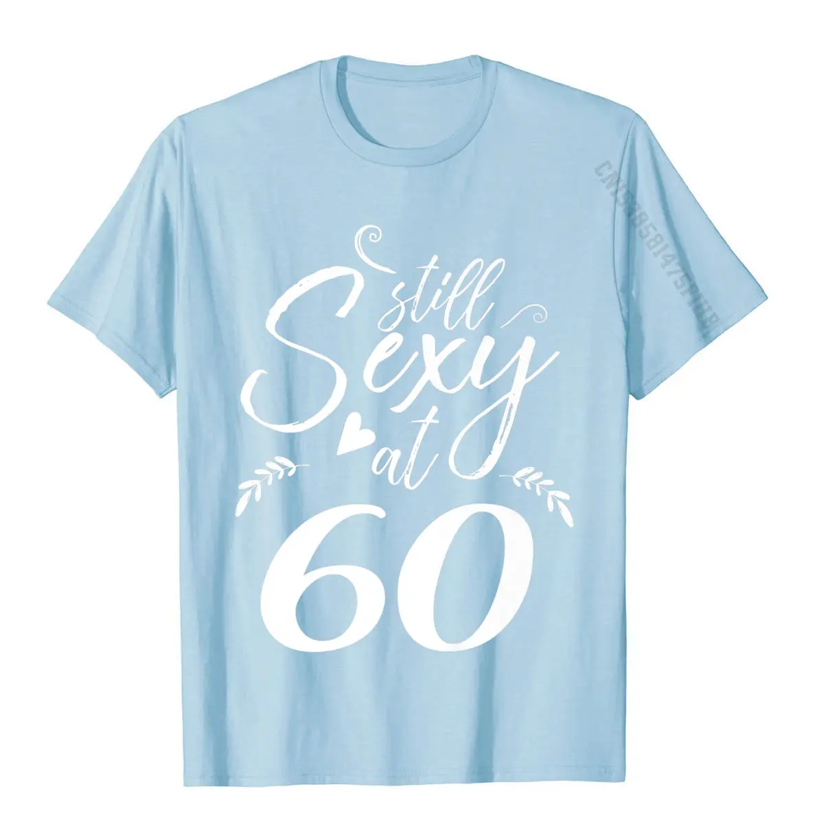 Мужская хлопковая футболка с принтом Мама 60-го дня рождения | одежда