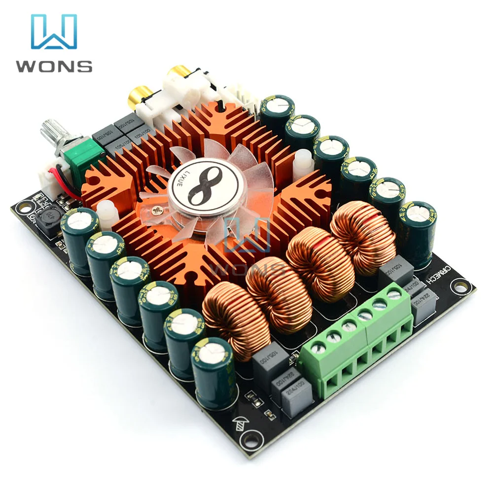 

TDA7498E high-power digital power amplifier board 2.0HIFI stereo 160W*2 supports BTL220W Dropshipping Wholesale OEM ODM Order