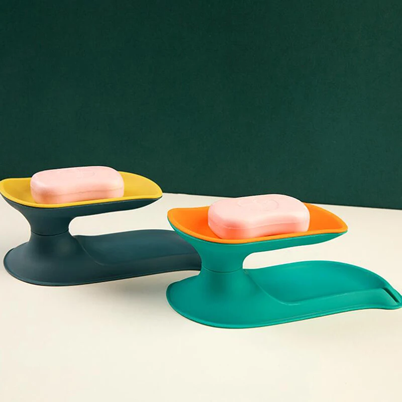 

Kitchen Double Layer Household Container Tray Home Draining Hole Hotel Bathroom Storage Soap Dish Drying Detachable Rotatable