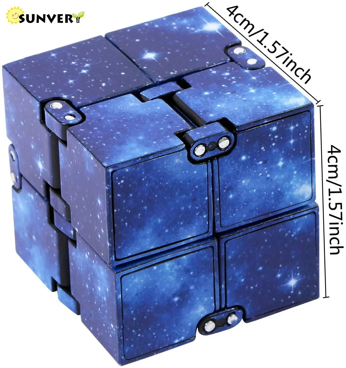 Игрушка-антистресс Infinity cube Galaxy крутая игрушка для офисного стола ручной