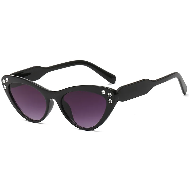2019 новые модные солнцезащитные очки кошачий глаз женские градиентные цветные