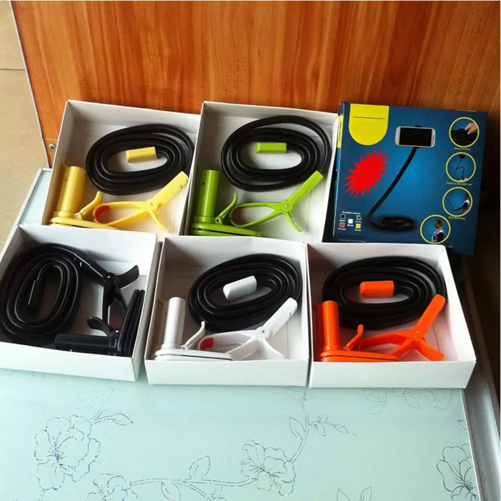 Креативный Портативный Гибкий телескопический держатель в форме змеи